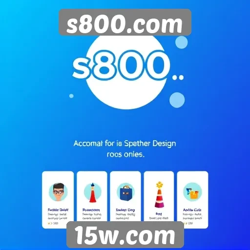 Plataforma s800.com se destaca por seu design intuitivo
