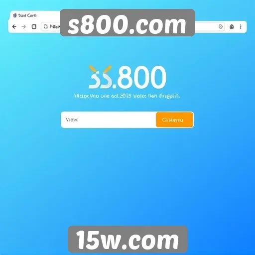 Interface do usuário do s800.com é intuitiva e moderna